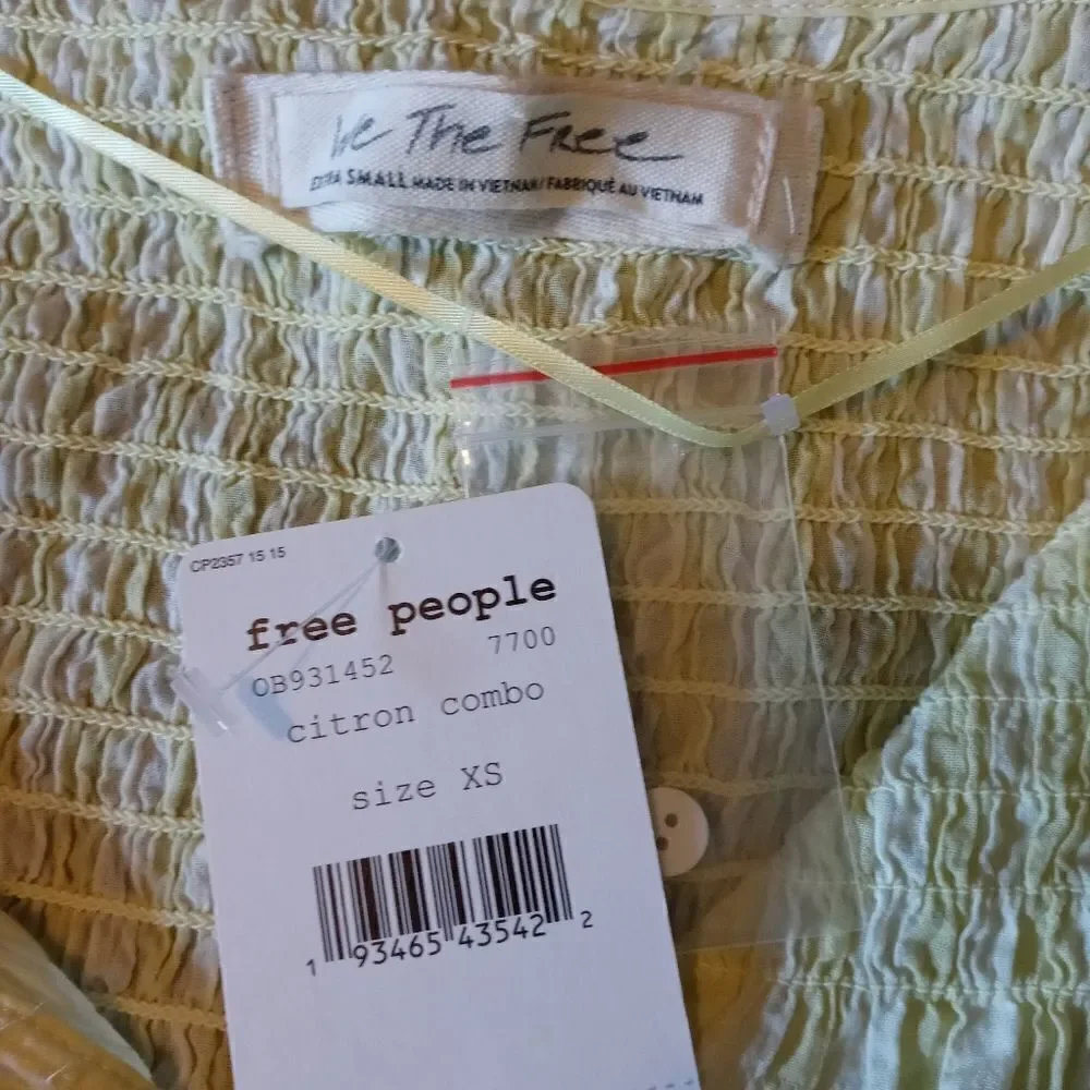 Free People Little Bit of Something Ombre Blouse - Picture 5 of 6